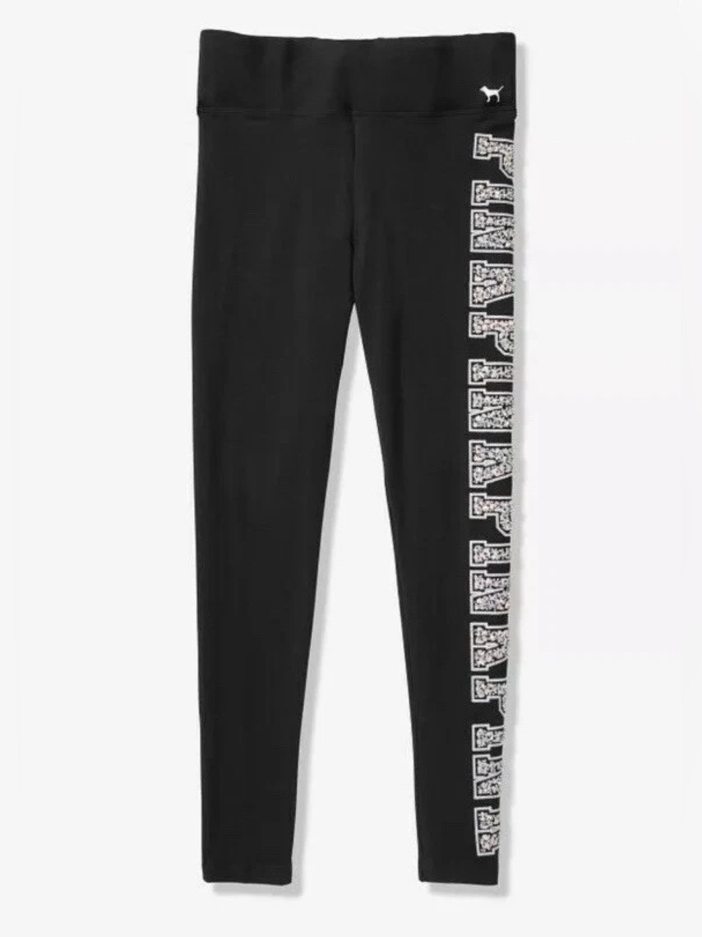 ✨ NEW ✨ RARE Victoria's Secret PINK Black Leggings Size Small ✨